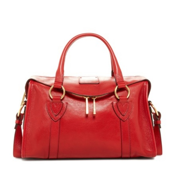 Marc Jacobs Leather Satchel Handbag - Picture 1 of 9